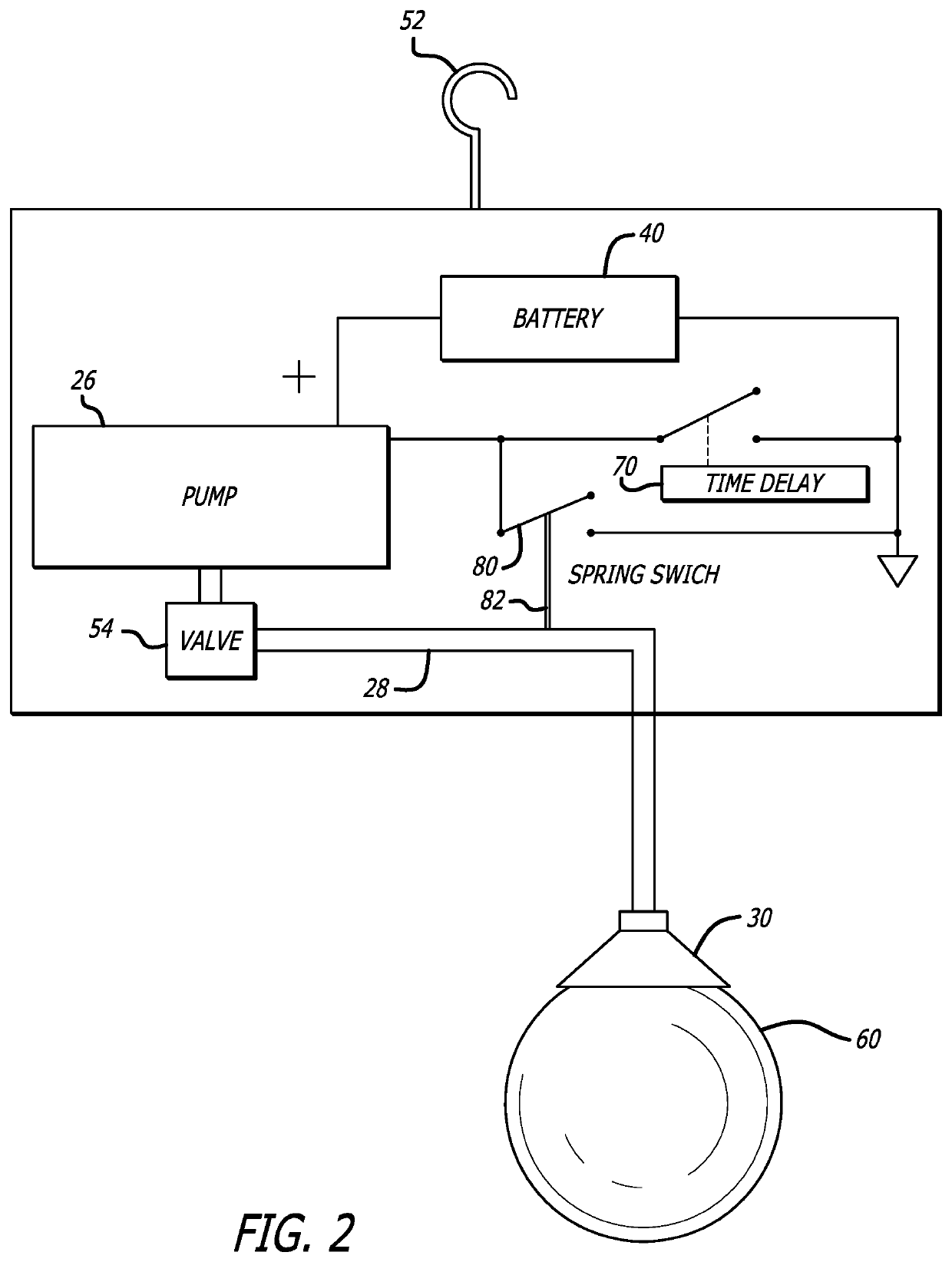 Quick disconnect for vacuum drone delivery