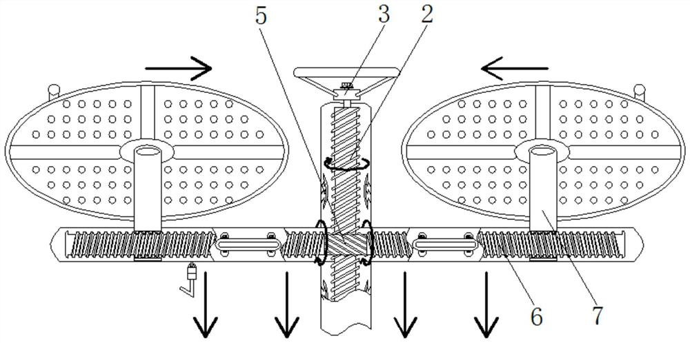 Fitness turntable synchronous adjusting mechanism with speed limiting mechanism