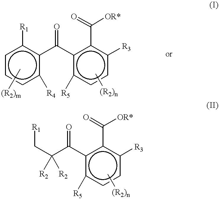 Slow release of fragrant compounds in perfumery using 2-benzoyl benzoates, 2-alkanoyl benzoates or alpha-keto esters