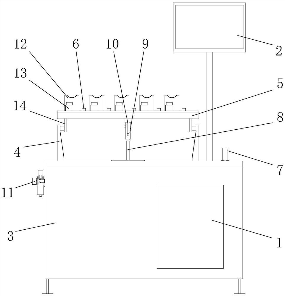 Turnover type liquid level sensor detection device