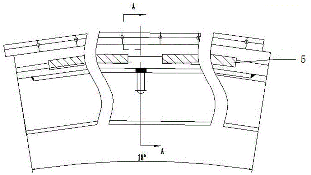 Tail cylinder sealing piece