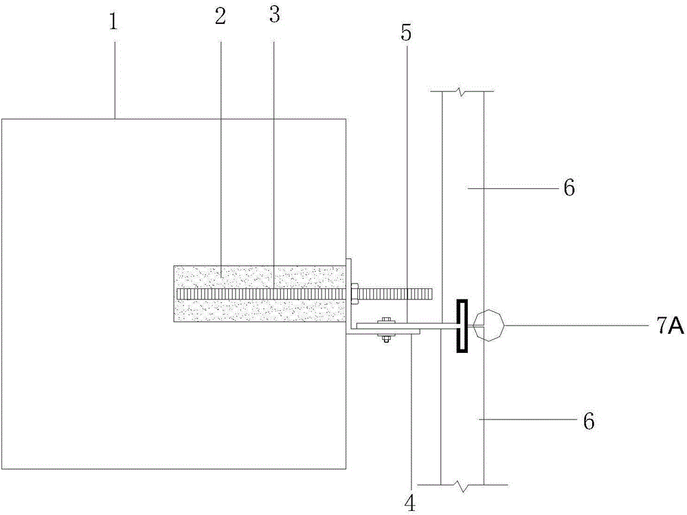 Construction method for indoor light block wall stone dry-hanging