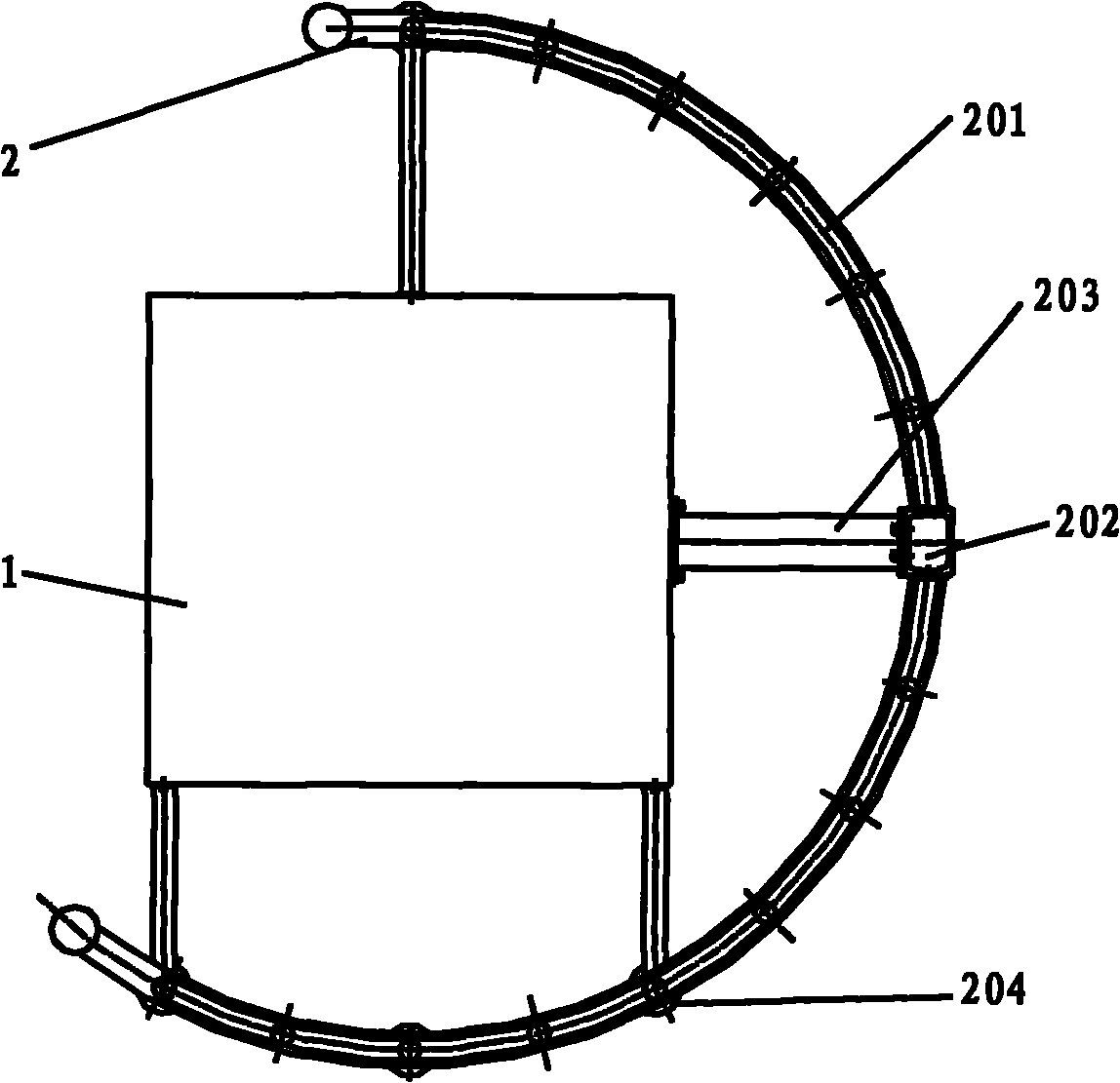 Turn-plate type sample-sending device of testing machine