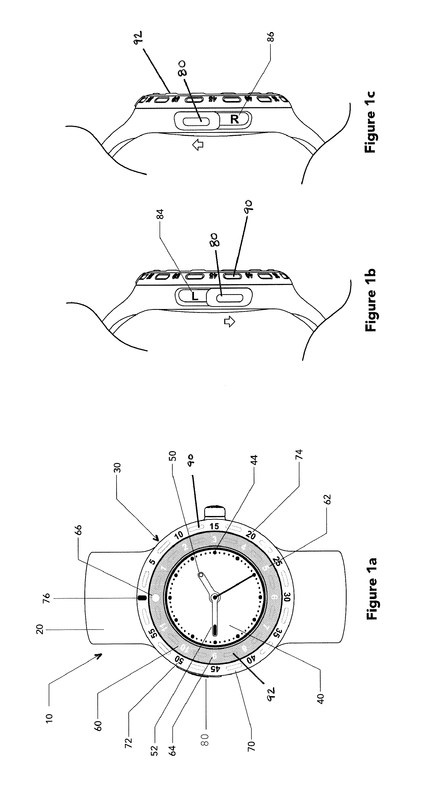 Analog wristwatch having a multi-bezel timing mechanism