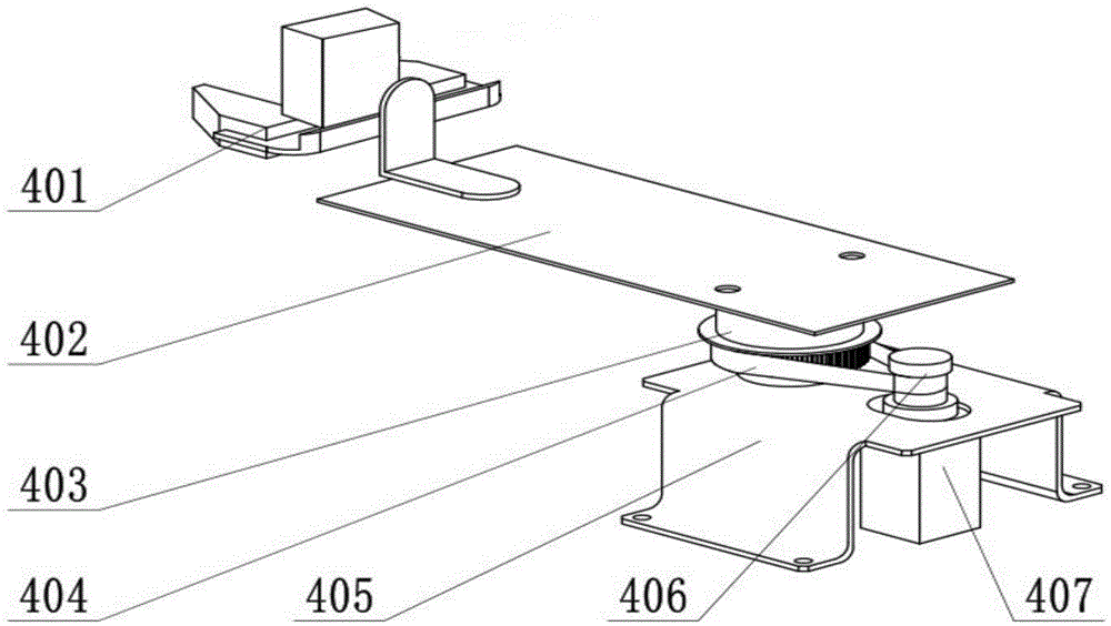 Automatic storing and fetching device for expresses