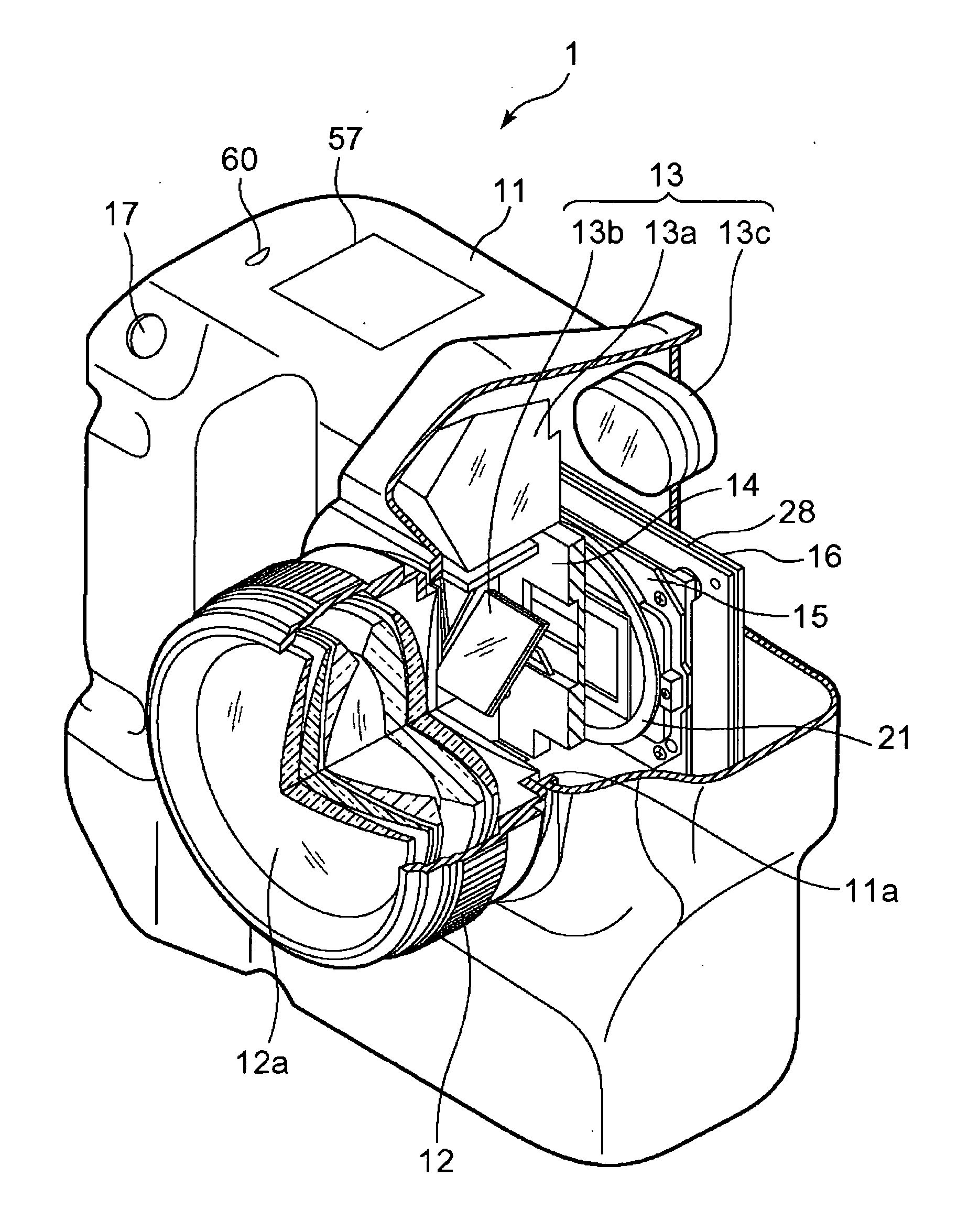 Electronic imaging device