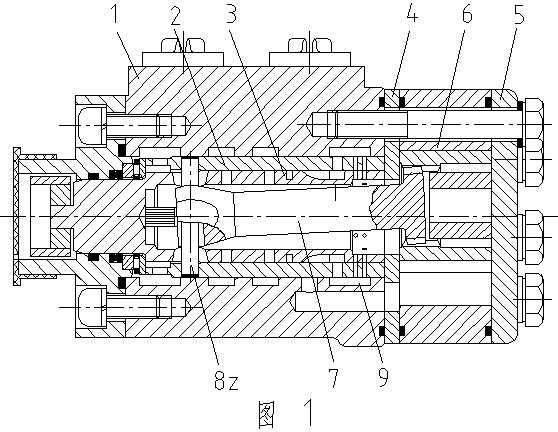 Low-noise hydraulic steering gear