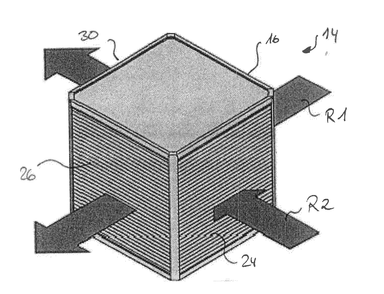 Ram air channel arrangement and aircraft air conditioning system