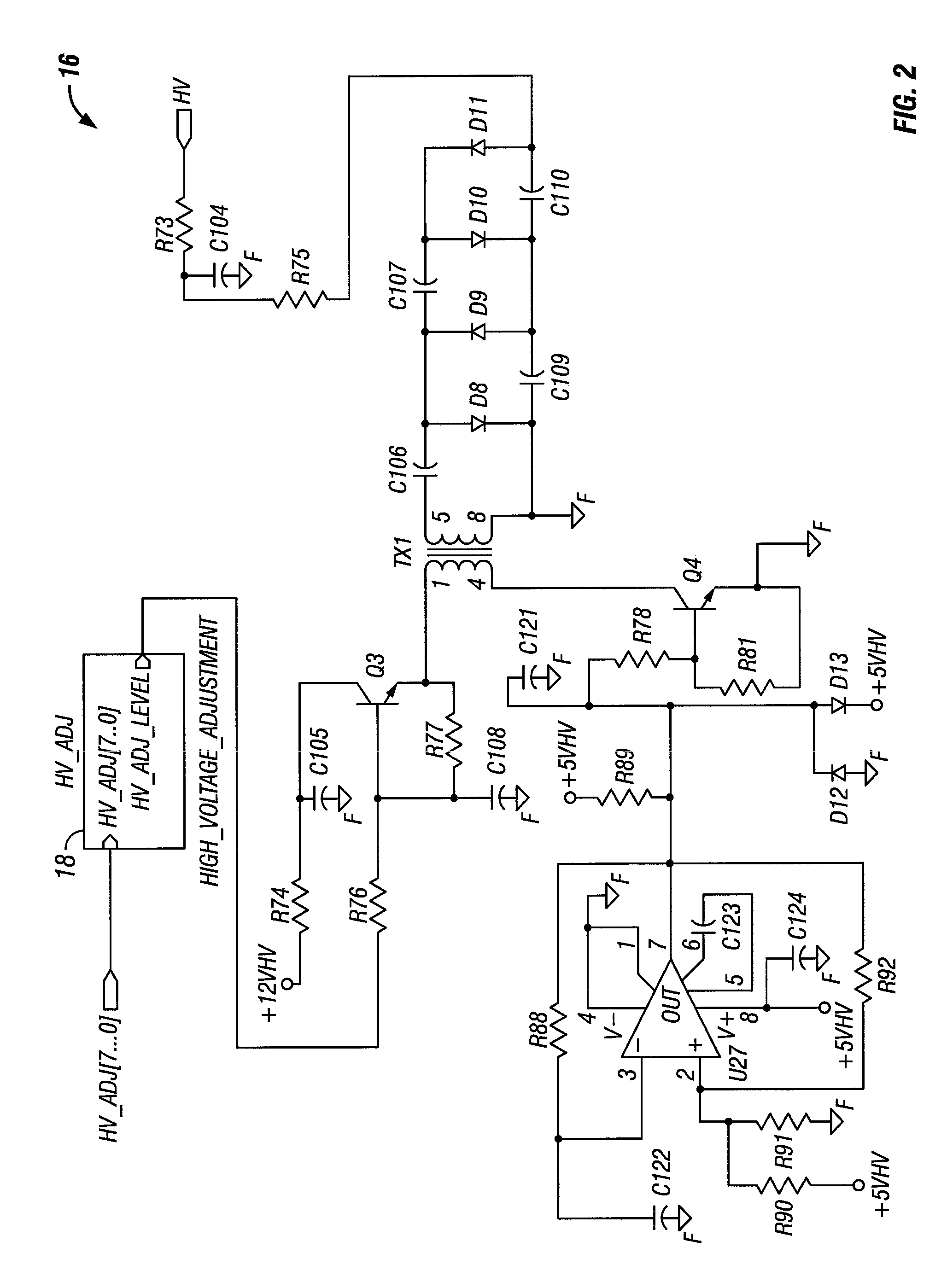 Integrator circuitry for single channel radiation detector