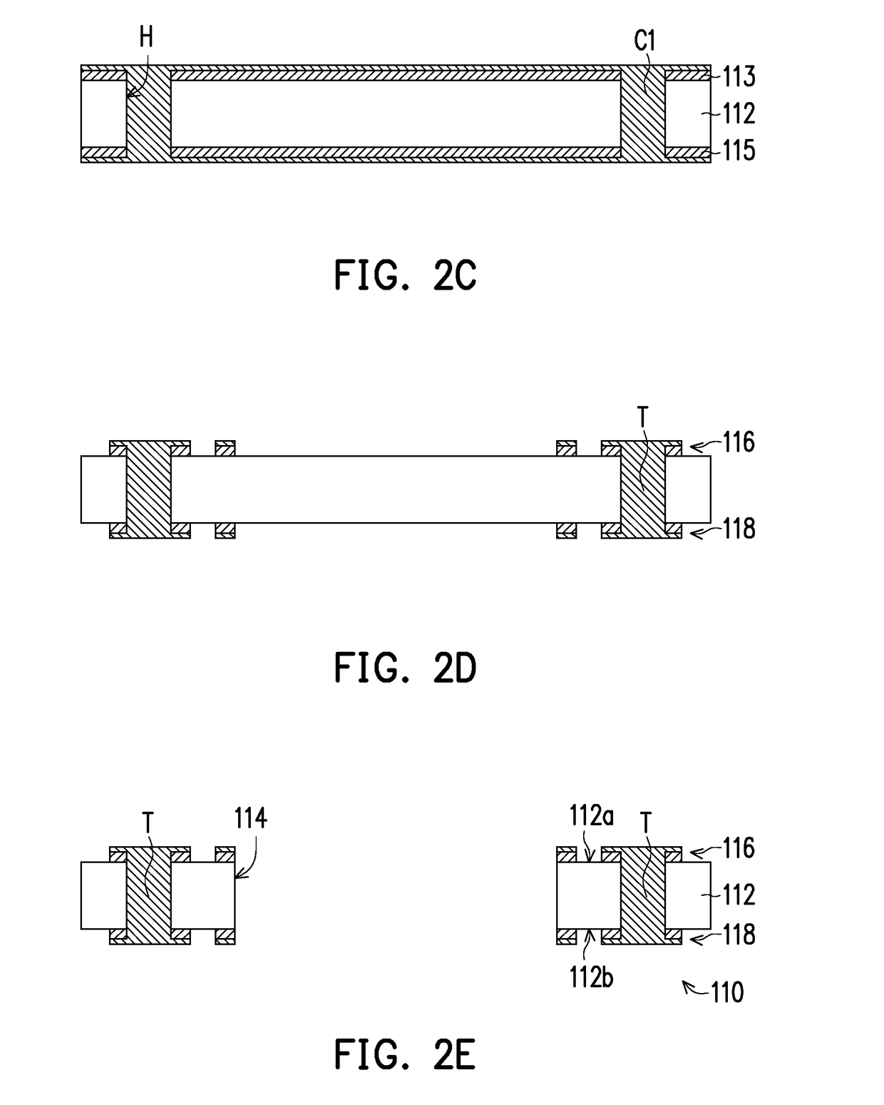 Component embedded package carrier and manufacturing method thereof