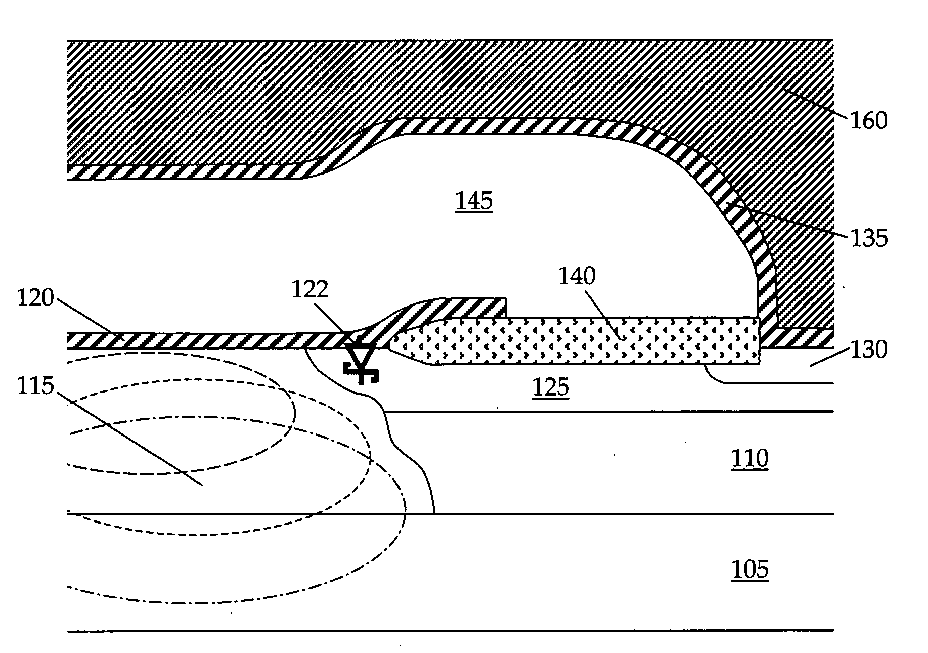 Bottom anode Schottky diode structure and method