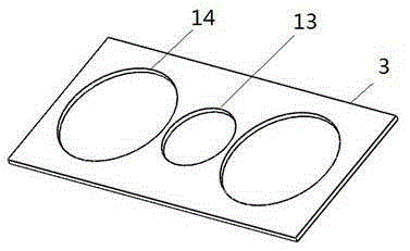 Sintering fixture for micro channel semiconductor laser and sintering method thereof