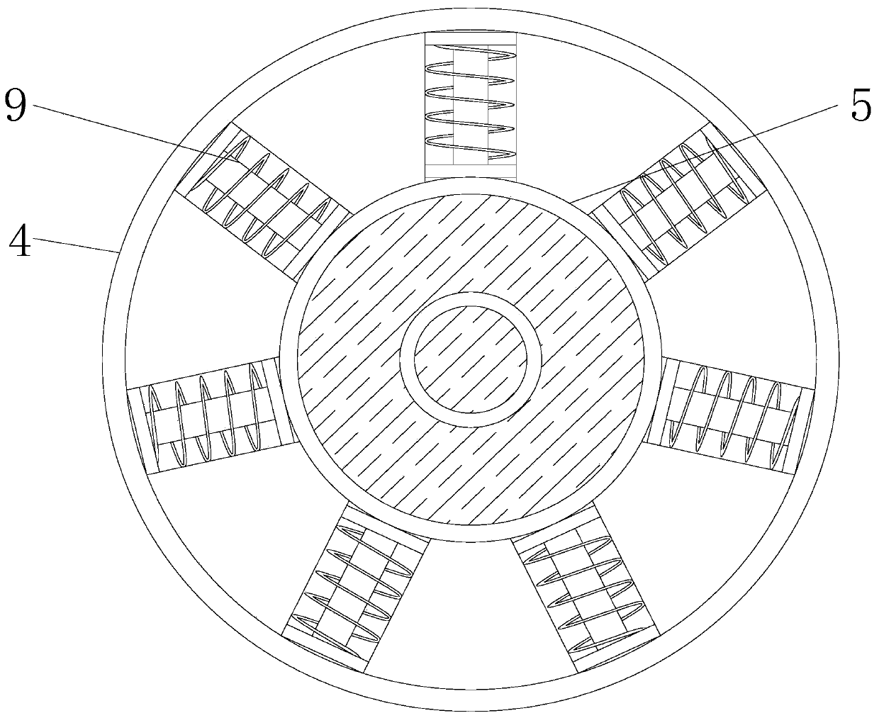 Aluminum sheathed fire-proof cable and preparation method thereof