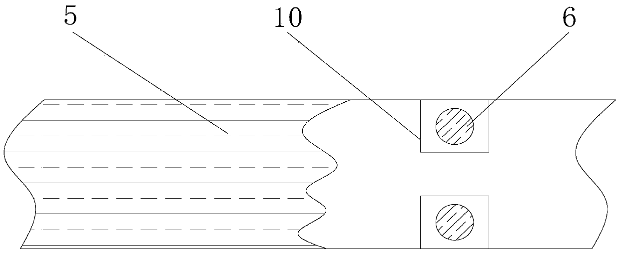 Aluminum sheathed fire-proof cable and preparation method thereof