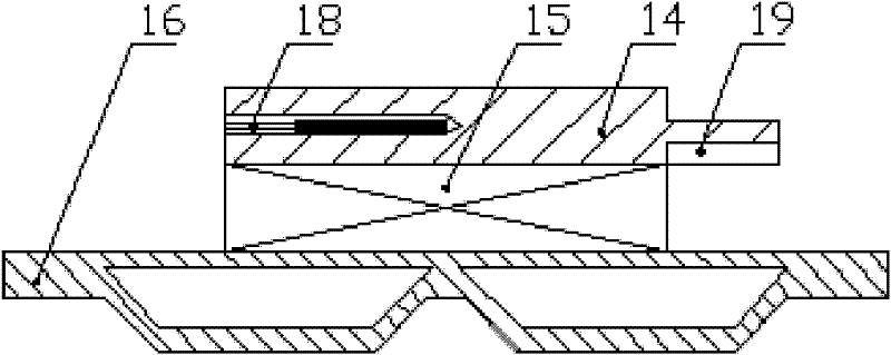 Device for temperature test