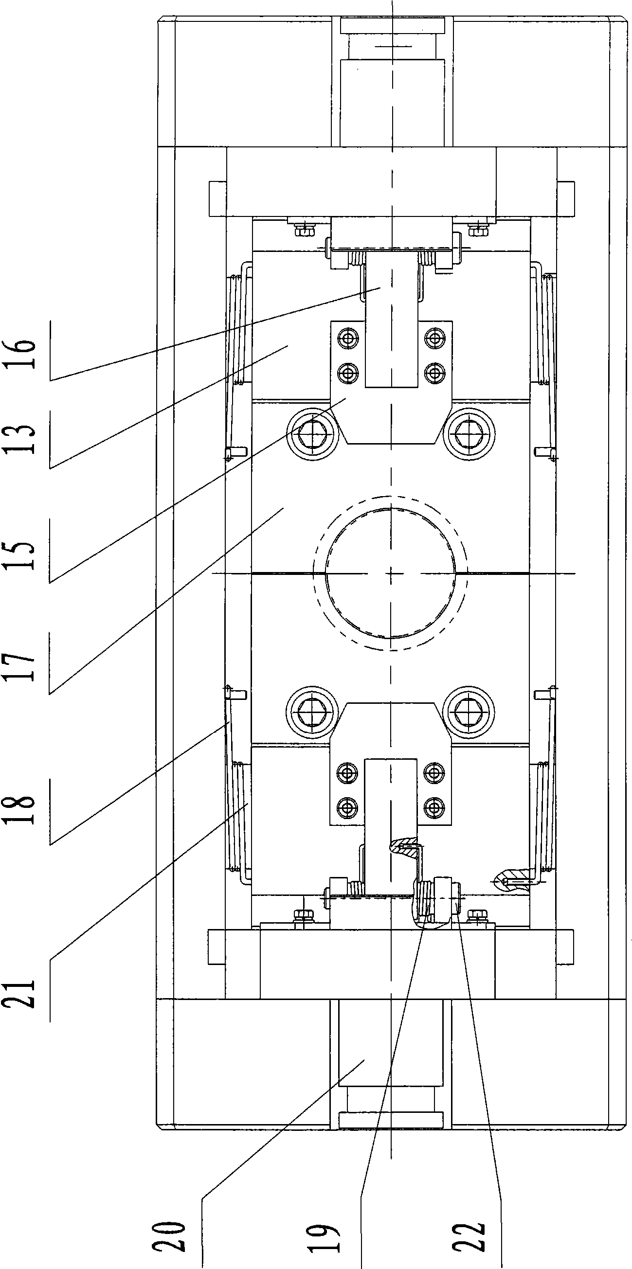 Wellhead lifting-clamping device