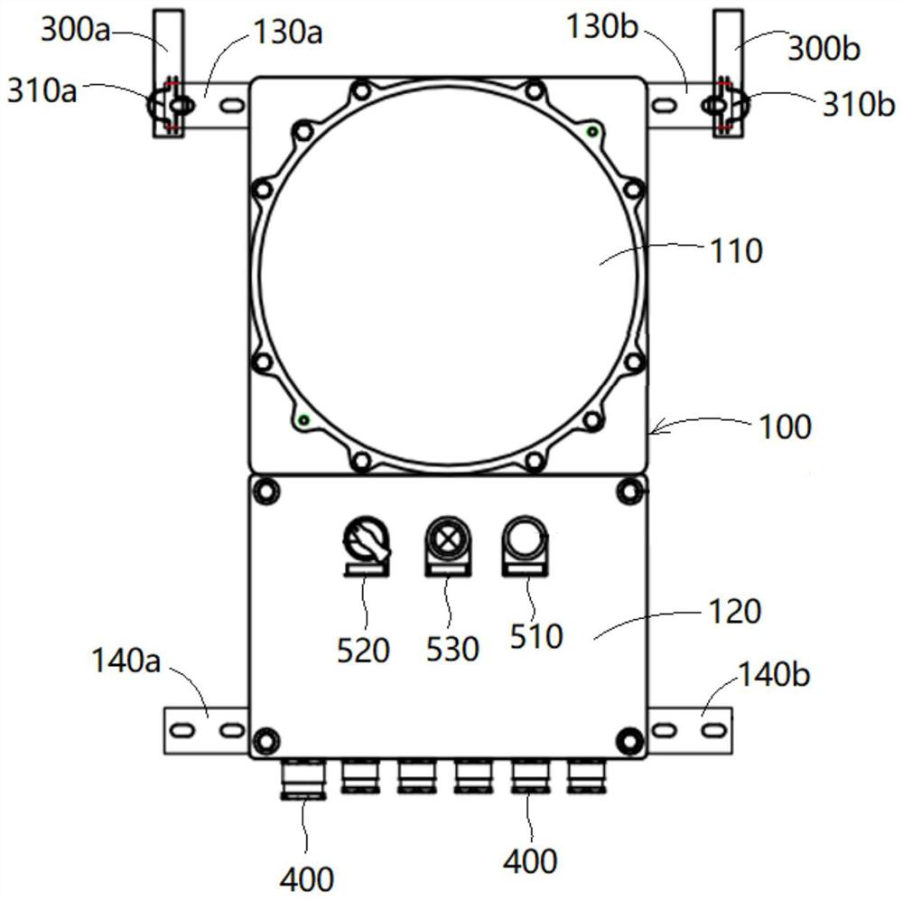 Explosion-proof industrial data transmission device based on multiple interfaces and data transmission method thereof