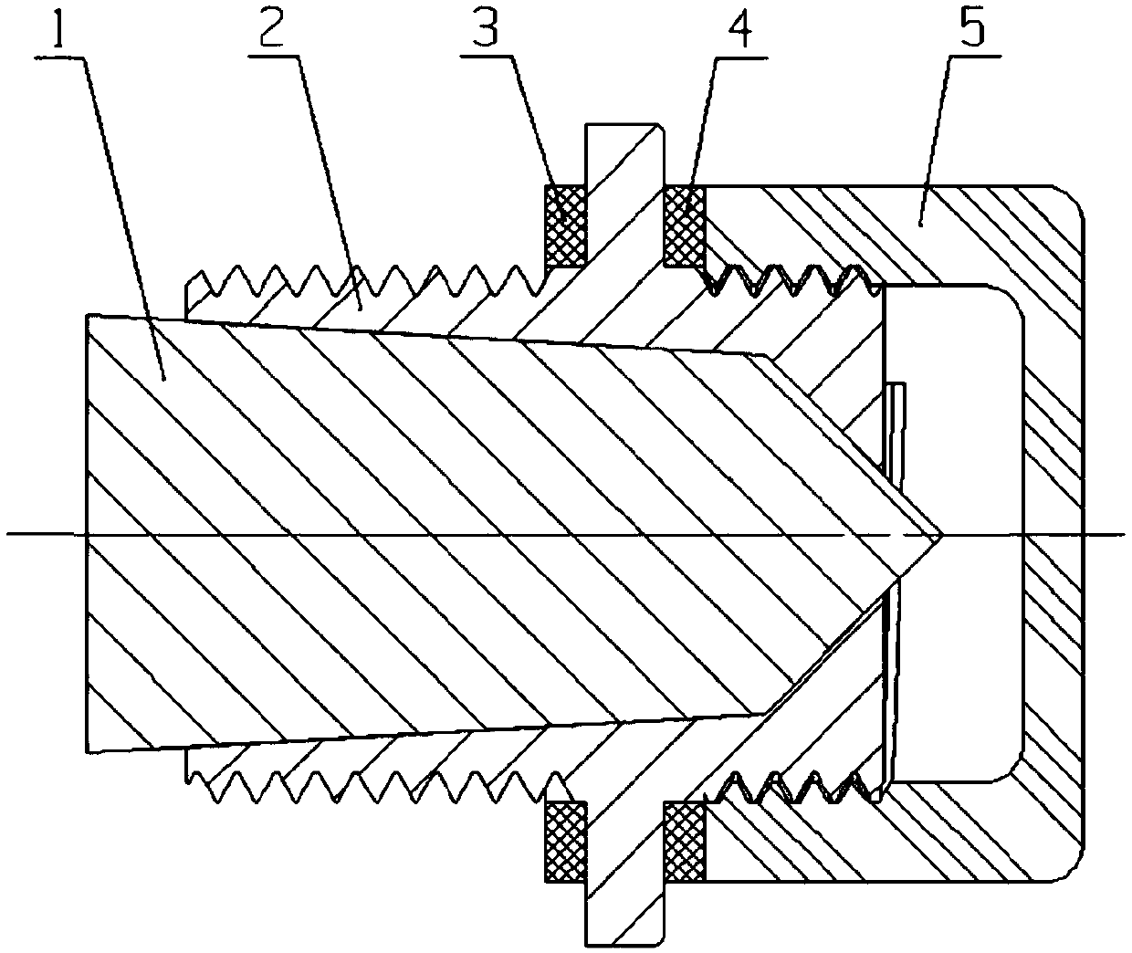 Heat exchange equipment anti-corrosion medium installing structure