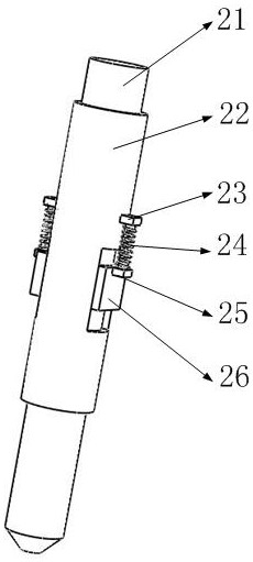 A rope-drawn gravity breaker