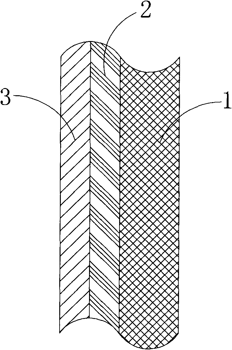 Material structure capable of reflecting light rays