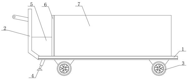 Municipal sewer grating plate carrying device with positioning function