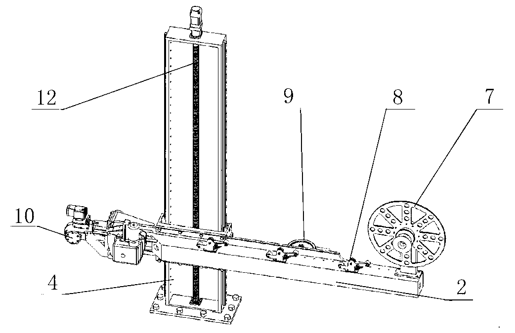 Rocket engine jet pipe brazing strip automatic rolling point welding machine and rolling point welding process