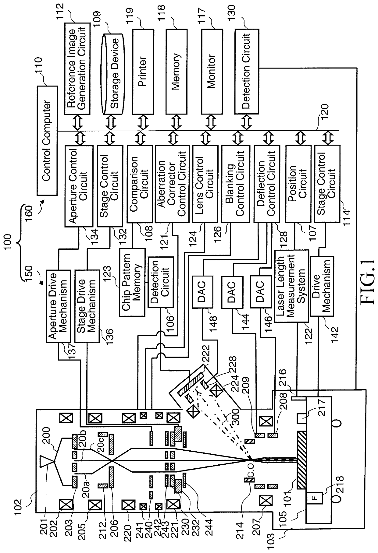 Multiple electron beam image acquisition apparatus, and alignment method of multiple electron beam optical system