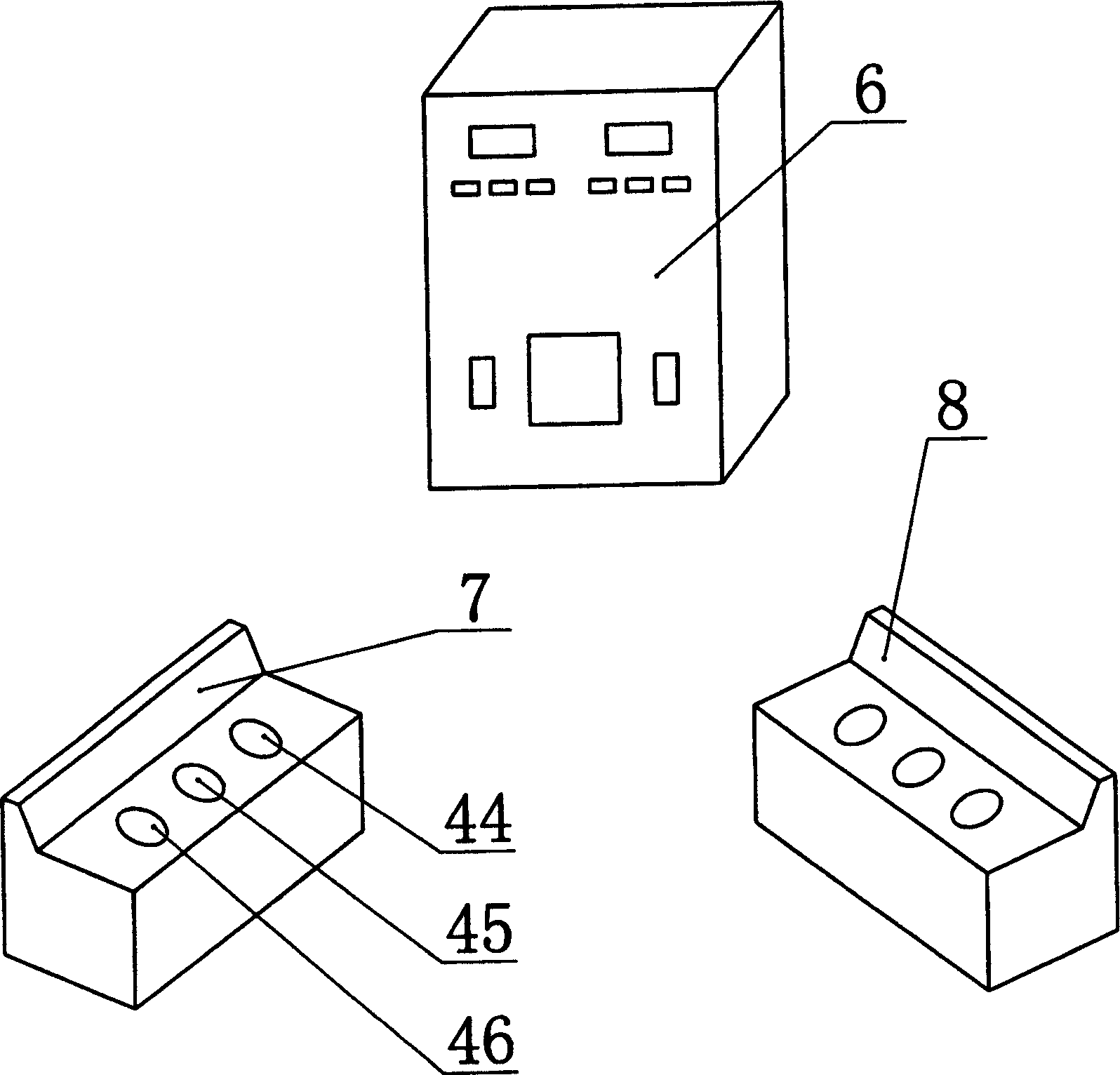 Electronic resonance alcoholized fresh-keeping machine