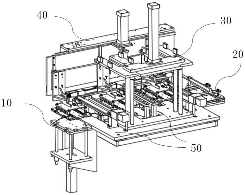 Carrier panel loading and unloading equipment and automatic buckling machine