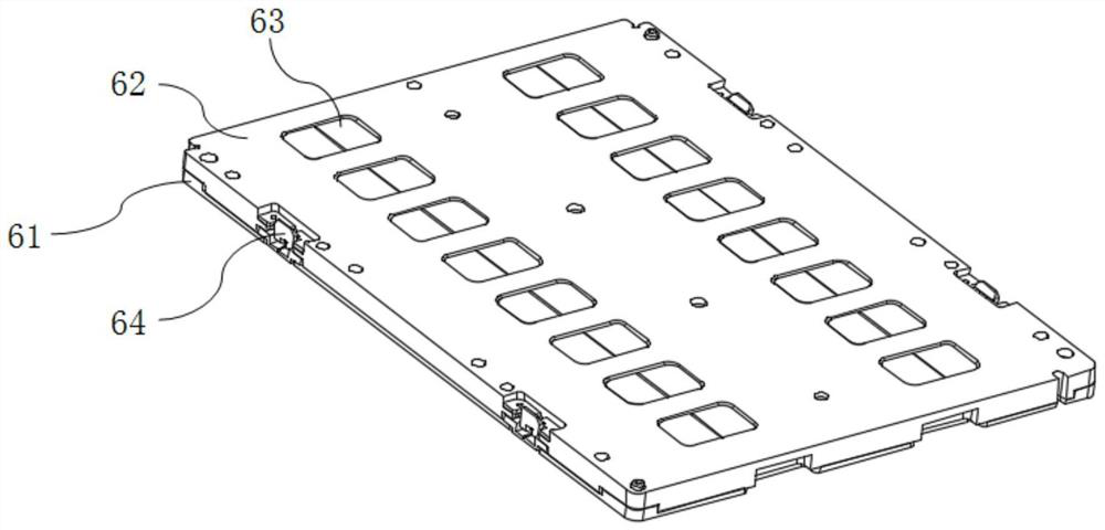 Carrier panel loading and unloading equipment and automatic buckling machine