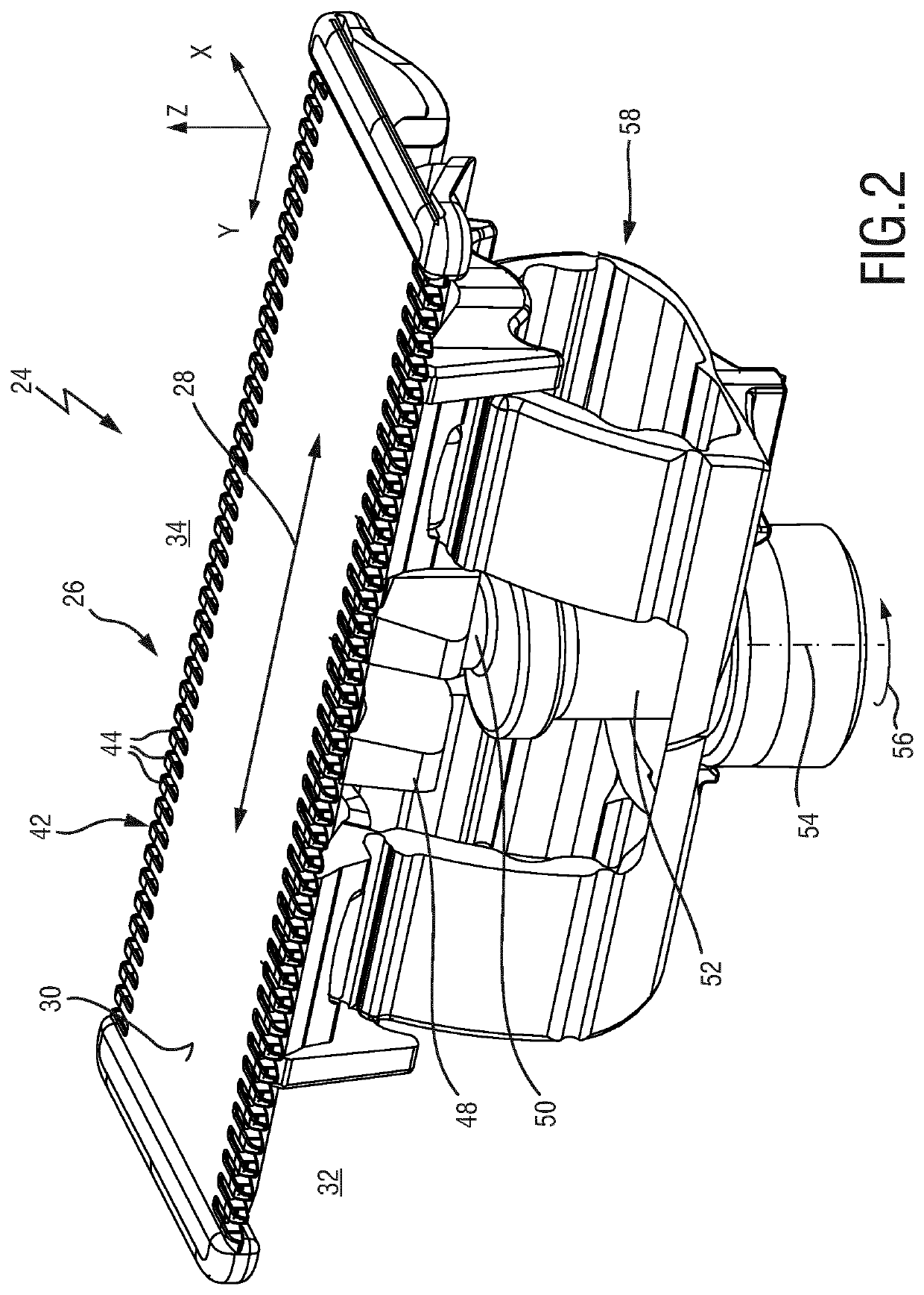 Stationary blade, blade set, and manufacturing method