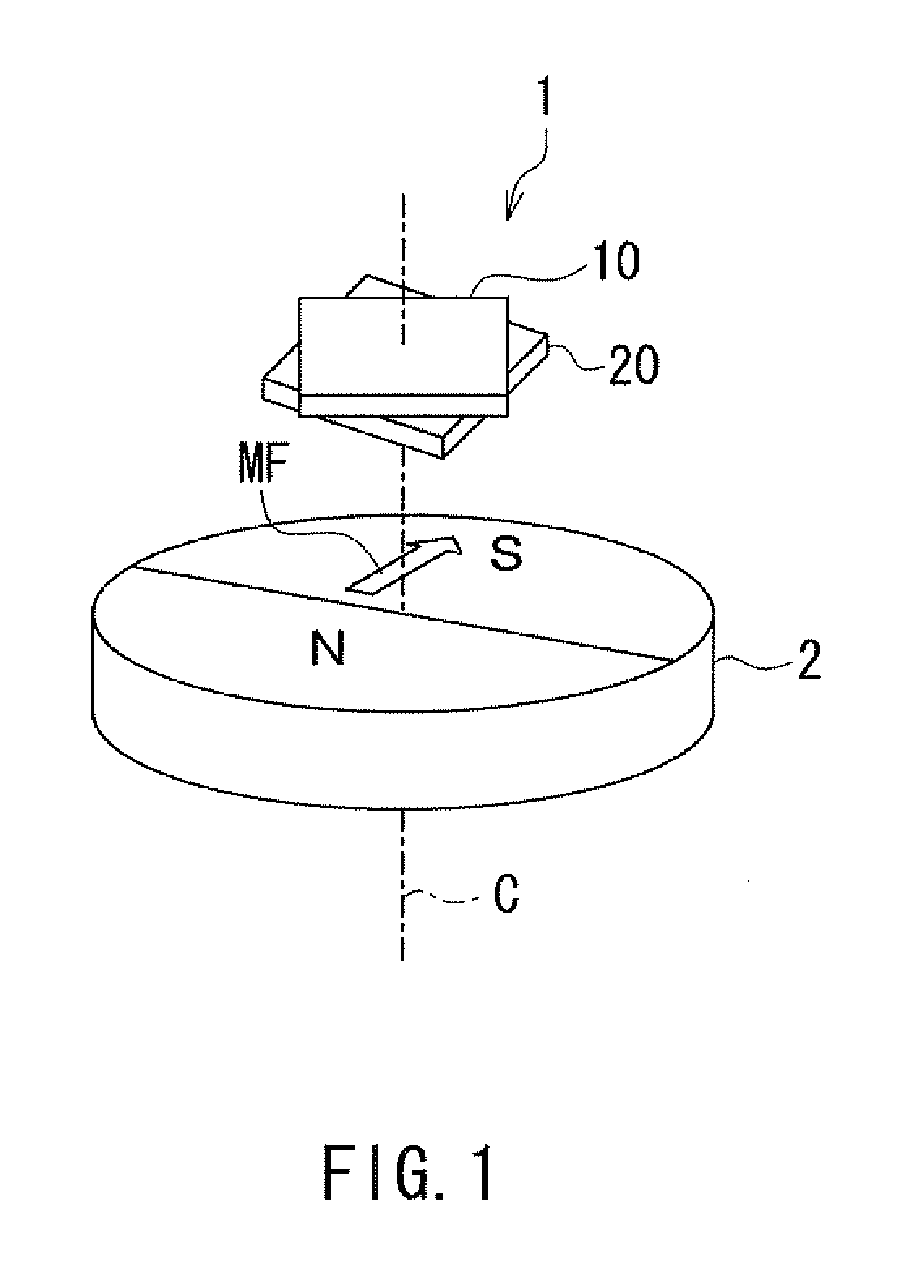 Rotating field sensor