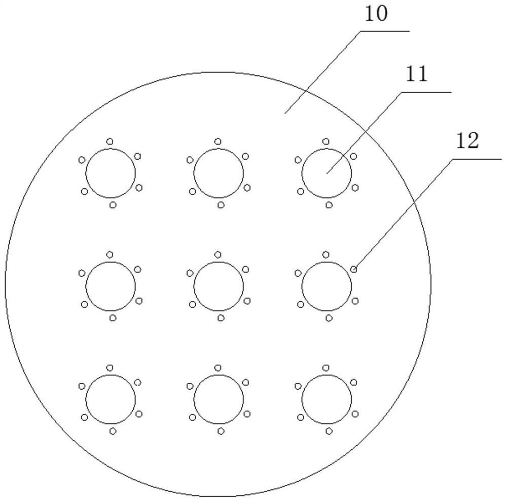 Combined water disinfection device