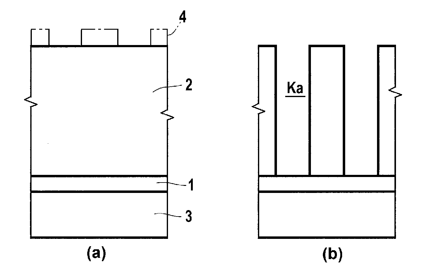 Method of forming a capacitor structure, and a silicon etching liquid used in this method