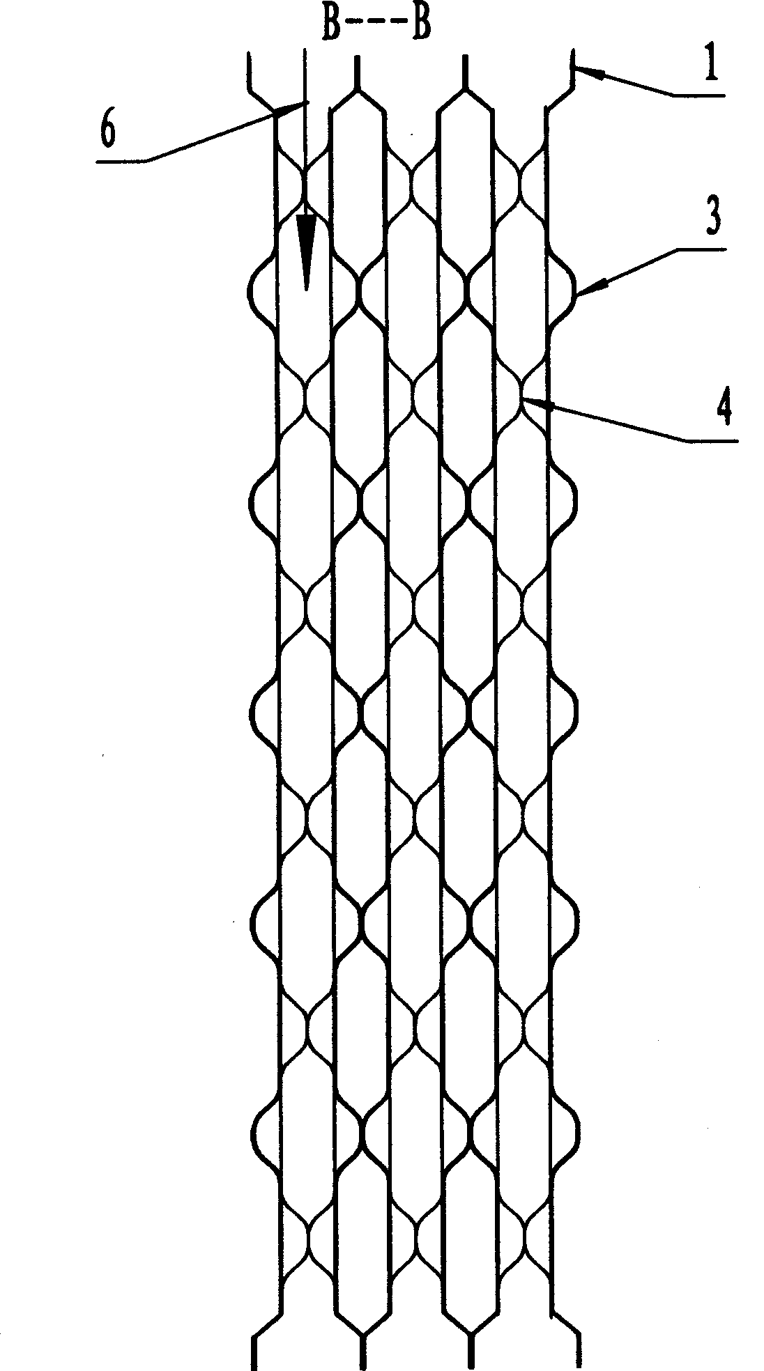 Round point width flow passage fully-soldering heat exchange plate