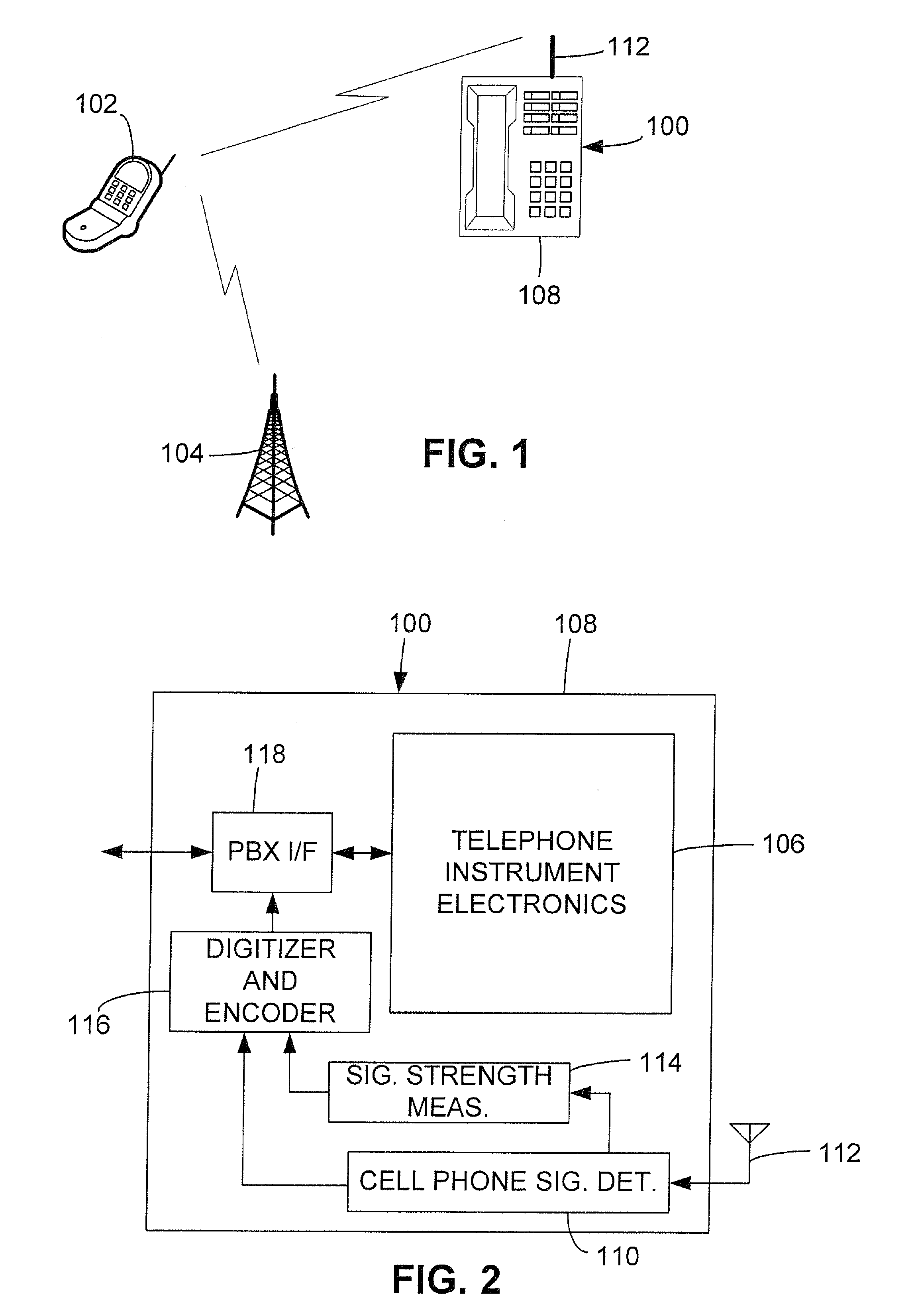 Using landline telephone RF sniffers to provide Z-coordinate and in-building location of mobile telephones