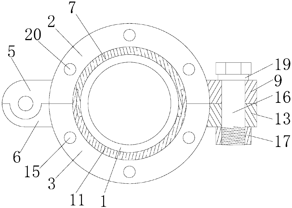 Inner lining stainless steel pipe fitting joint