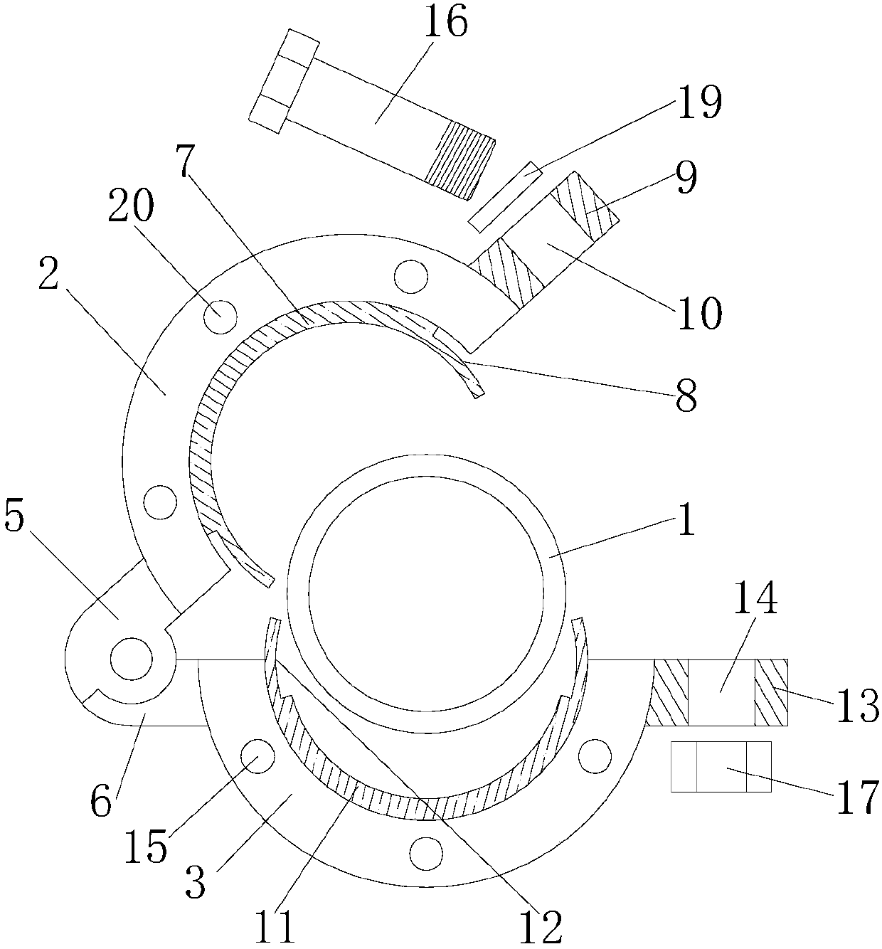 Inner lining stainless steel pipe fitting joint