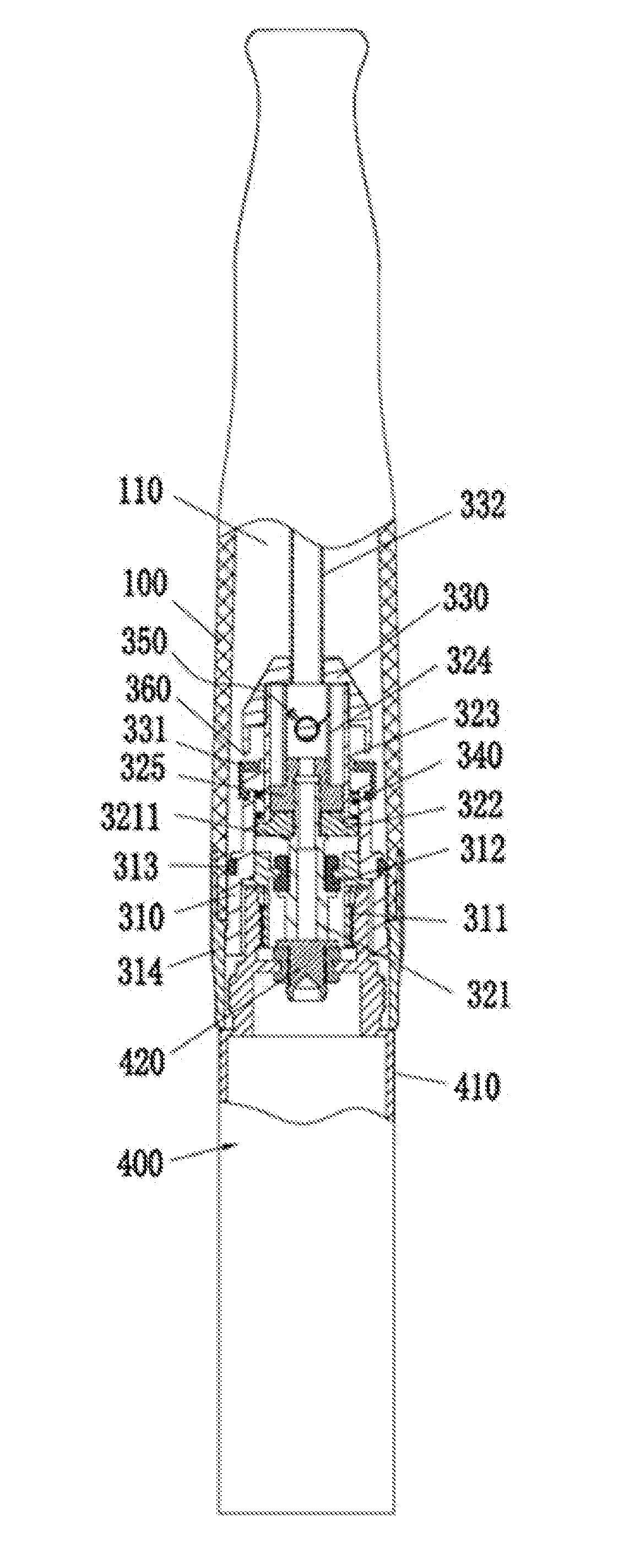 Atomizer and electronic cigarette having same