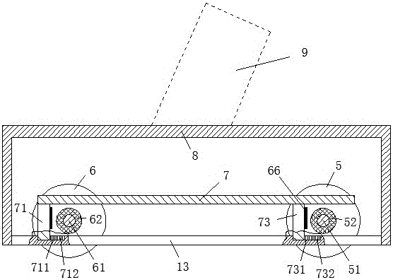 Welding tractor used for continuous welding process and capable of increasing friction