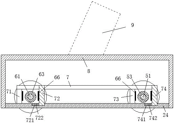 Welding tractor used for continuous welding process and capable of increasing friction