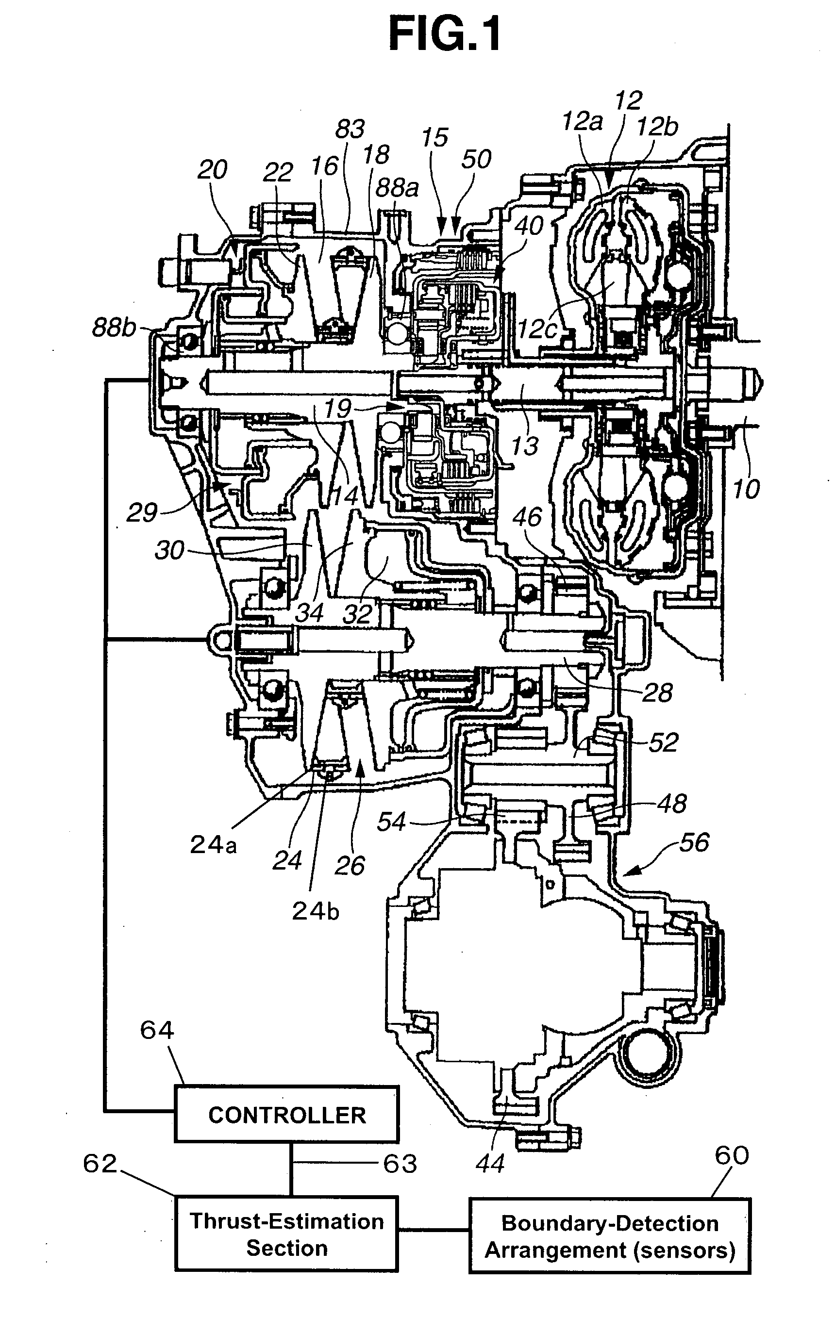 Continuously variable V-belt transmission