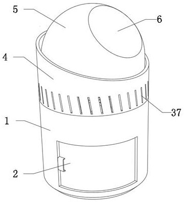 An active mist ion generating device for vehicle interior air purification