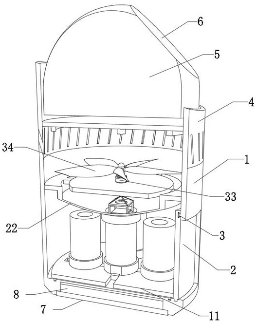 An active mist ion generating device for vehicle interior air purification