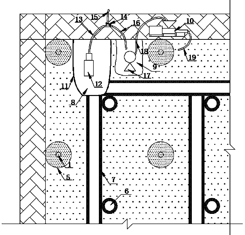 Environment-friendly mud discharge field sludge rapid consolidation system and consolidation method thereof