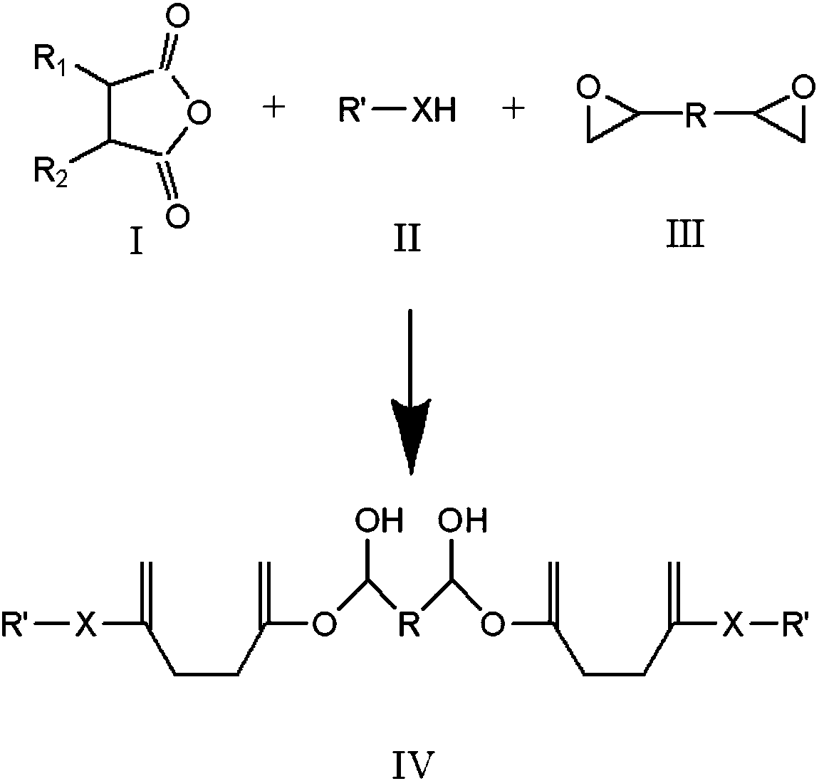 Two-component solvent-free reactive-type polyurethane hot melt adhesive applied to soft package industry and using method of hot melt adhesive