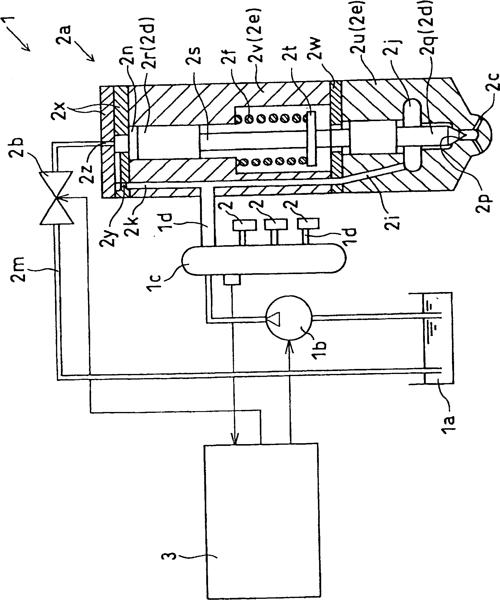 Fuel-jetting system