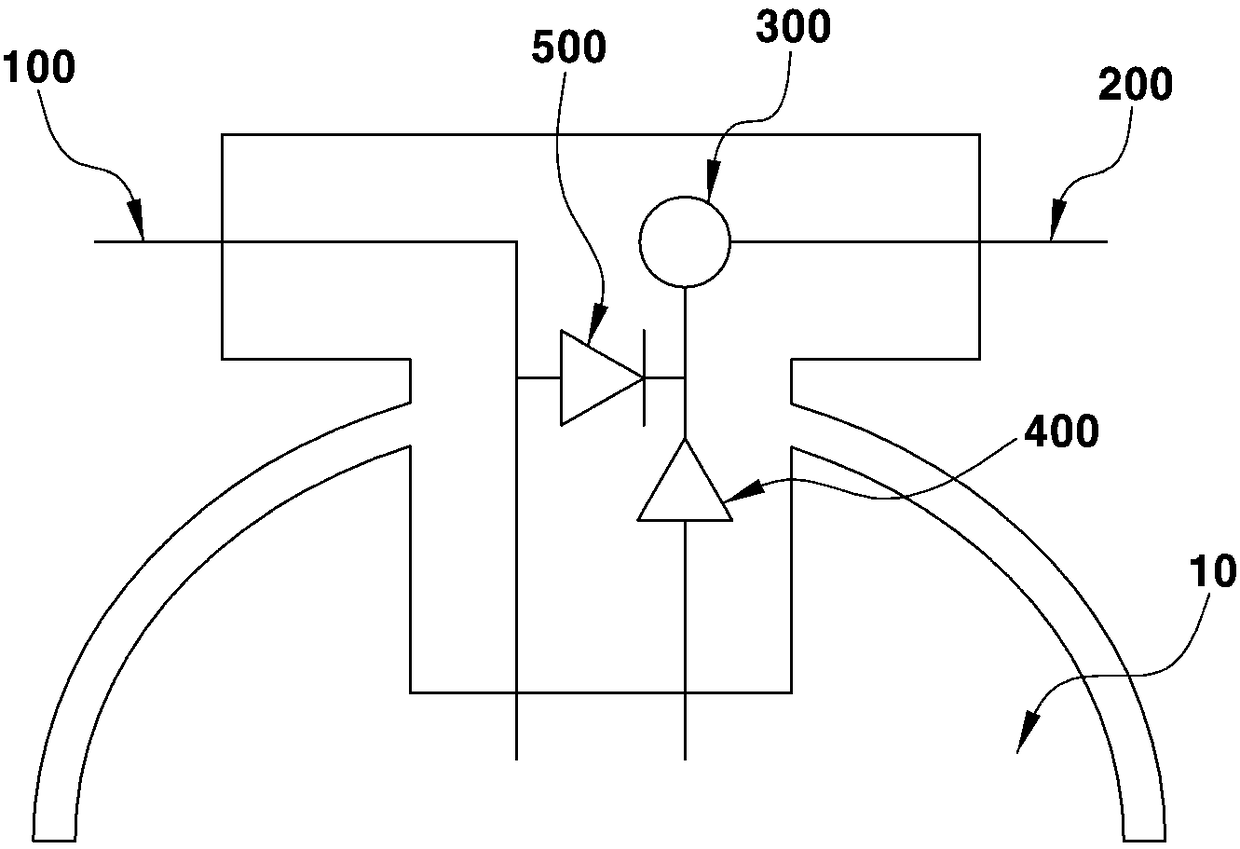 Fuel cell system without high pressure line of hydrogen supplying system and control method thereof