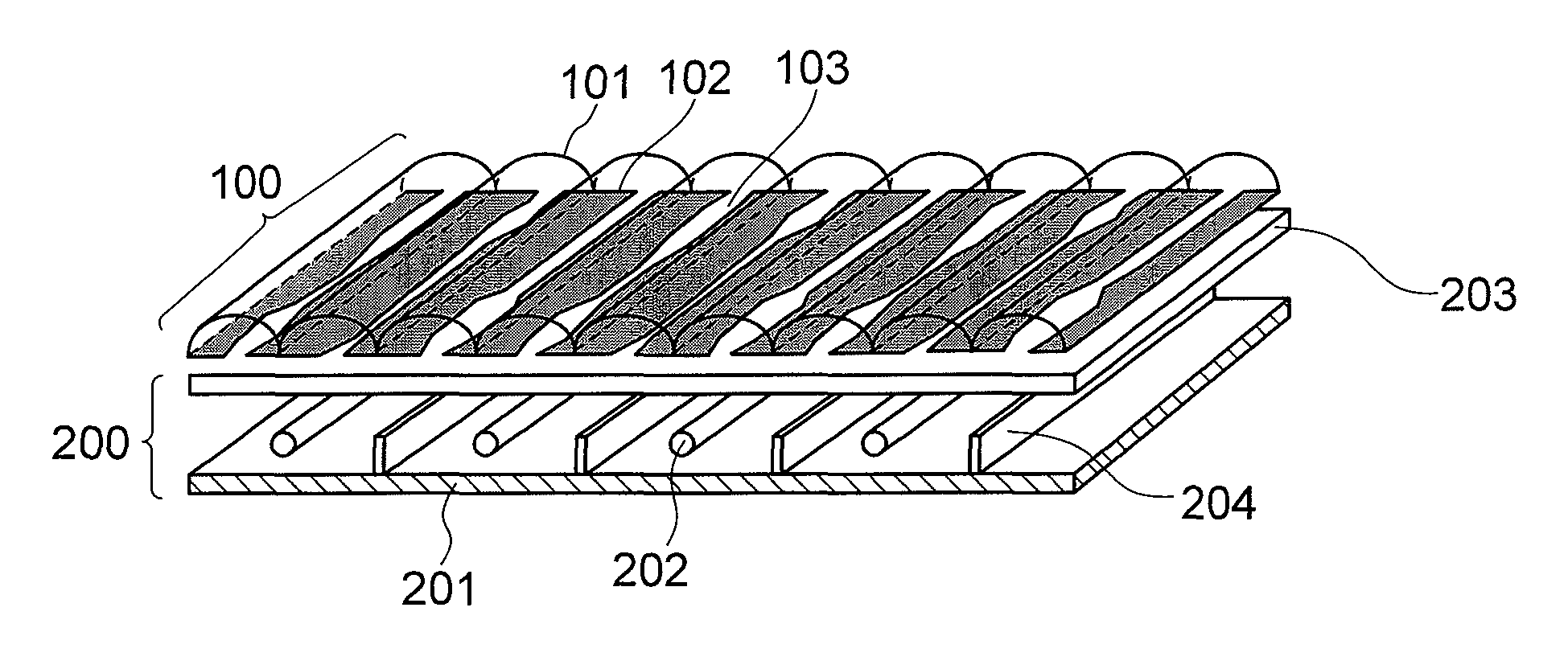 Lighting device and liquid crystal display using it