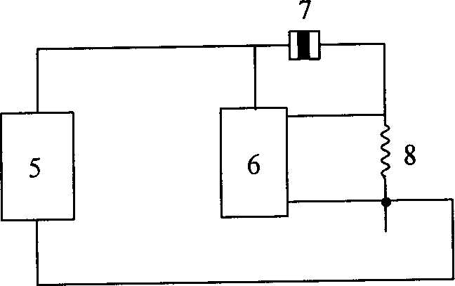 Electrically erasable molecular base organic electric bistable film device and its producing technology